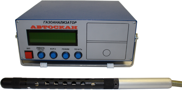 Двухкомпонентный газоанализатор-дымомер АВТОСКАН-01.04М (2 кл)