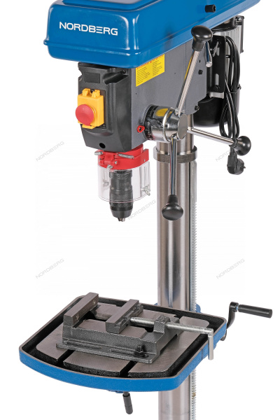 Станок сверлильный (1100 Вт, 25 мм, 16 скоростей, тиски) ND25118